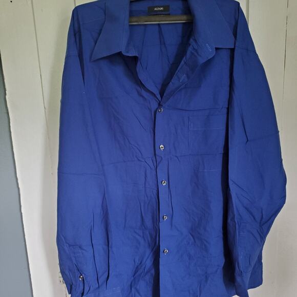 Alfani button up shirt size xl easy care long sleeve - Picture 1 of 4